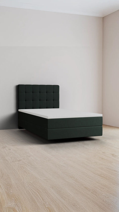 Azur eenpersoons boxspringbed 90x200 cm