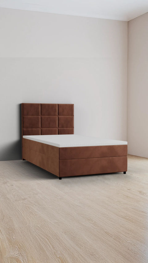 Blush eenpersoons boxspringbed 140x210 cm