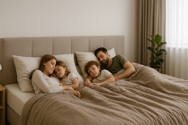 Co-sleeping: The benefits of a family bed